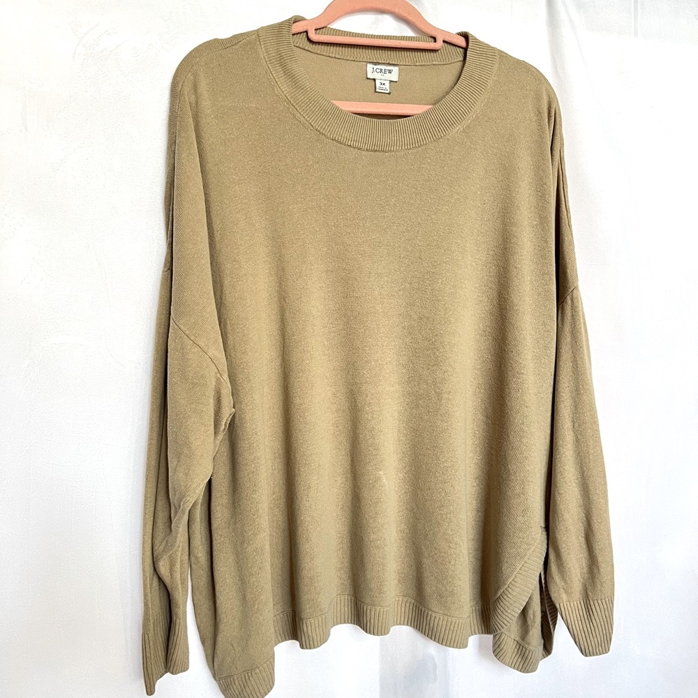 J Crew Cotton Sweater 3X